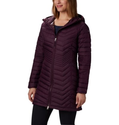 Jaqueta Isolada Columbia Powder Lite™ Medio Jaqueta Feminino Bordeaux Portugal | 184819-L0TK