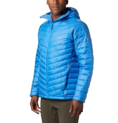 Jaqueta Isolada Columbia Snow Country™ Encapuzado Jaqueta Masculino Azuis Escuro Portugal | 101734-6HZO