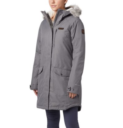 Jaqueta Isolada Columbia Suttle Mountain™ Long Jaqueta Isolada Feminino Cinzentas Portugal | 154932-LYFR