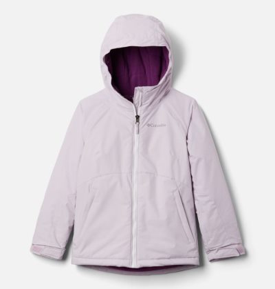 Jaqueta Columbia Alpine Action™ II Jaqueta Criança Luz Roxo Branco Portugal | 138566-O7FH