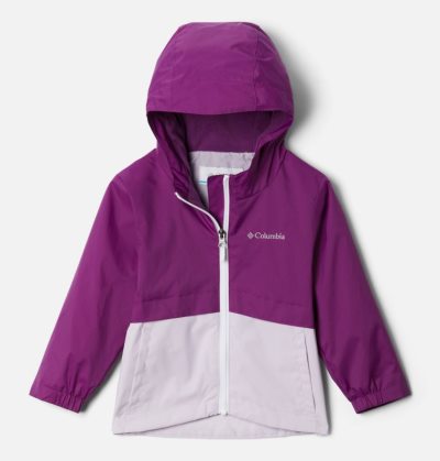 Jaqueta Columbia Rain-Zilla™ Jaqueta Criança Roxo Luz Roxo Portugal | 193865-VS1L