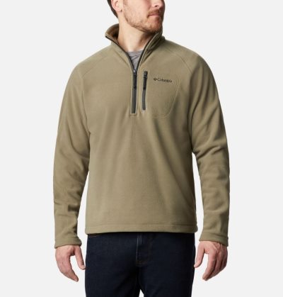 Lã Columbia Fast Trek™ III Half Zip Fleece Masculino Verdes Cinzentas Escuro Portugal | 197743-0WGU