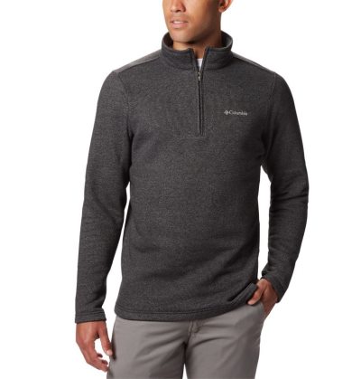 Lã Columbia Great Hart Mountain™ III Half Zip Fleece Masculino Pretas Portugal | 142106-AM49