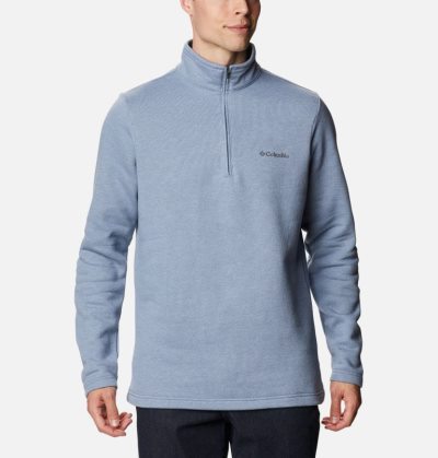 Lã Columbia Great Hart Mountain™ III Half Zip Fleece Masculino Azuis Portugal | 150555-D191