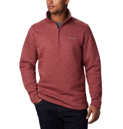 Lã Columbia Great Hart Mountain™ III Half Zip Fleece Masculino Vermelhas Portugal | 186710-REGK