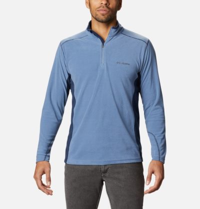 Lã Columbia Klamath Range™ II Half Zip Fleece Estacionar Masculino Azuis Azul Marinho Portugal | 182210-UMUO