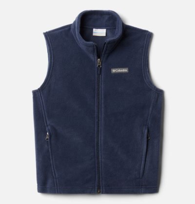 Lã Columbia Steens Mountain™ Fleece Vest Criança Azul Marinho Portugal | 175978-AXGJ