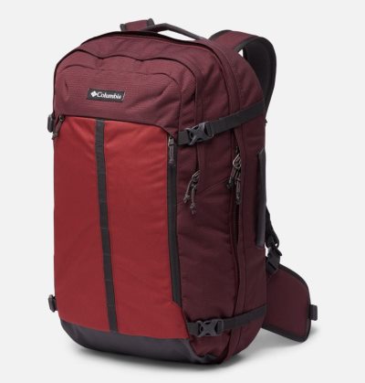 Mochilas Columbia Mazama™ 34L Travel Backpack Feminino Vermelhas Escuro Portugal | 137212-OE9B