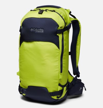 Mochilas Columbia Peak Pursuit™ 32L Backpack Masculino Verdes Amarelas Azuis Escuro Portugal | 176142-CS7V