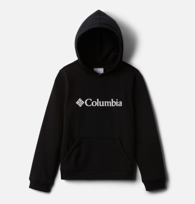 Moletom Com Capuz Columbia Park™ Hoodie Criança Pretas Portugal | 101558-MW36