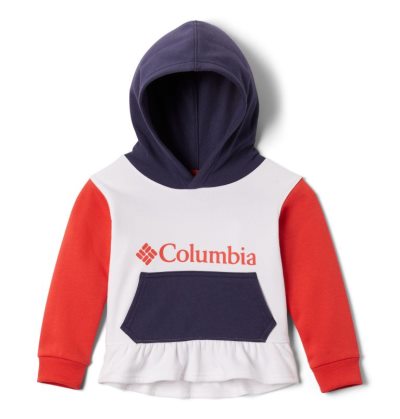 Moletom Com Capuz Columbia Park™ Hoodie Criança Branco Luz Vermelhas Azuis Escuro Portugal | 158060-32T6