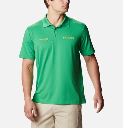 Polos Columbia Collegiate Skiff Cast™ Polo Masculino Verdes Portugal | 100999-V0KW