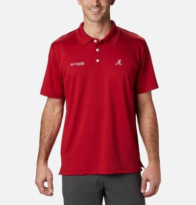 Polos Columbia Collegiate Skiff Cast™ Polo Masculino Vermelhas Portugal | 193891-B85S