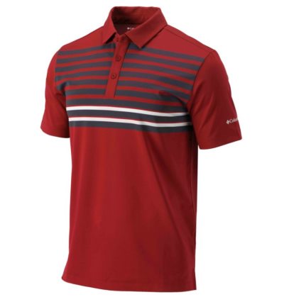 Polos Columbia Golfe Omni-Wick™ Energy Polo Masculino Vermelhas Portugal | 141479-9LX6