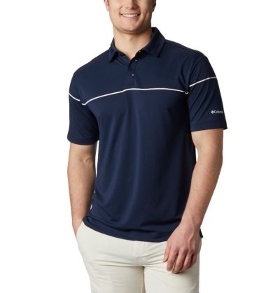 Polos Columbia Omni-Wick™ Breaker Golfe Polo Masculino Azul Marinho Portugal | 117596-JDAF