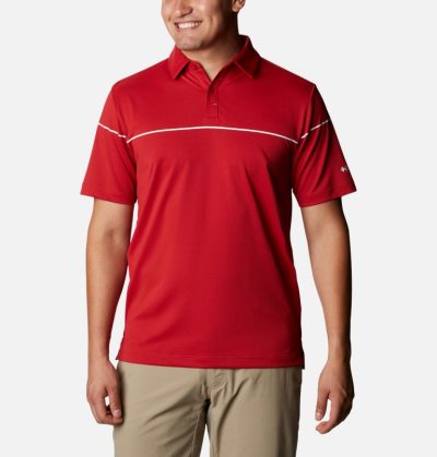 Polos Columbia Omni-Wick™ Breaker Golfe Polo Masculino Vermelhas Portugal | 169793-KYHO