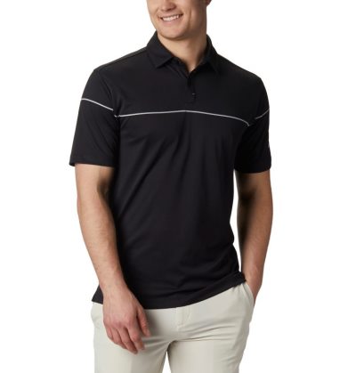 Polos Columbia Omni-Wick™ Breaker Golfe Polo Masculino Pretas Portugal | 192673-DBA1