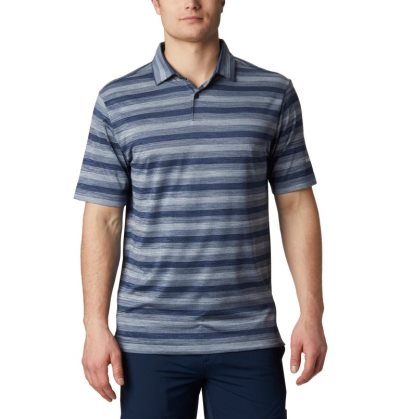 Polos Columbia Omni-Wick™ Chatter Polo Masculino Azul Marinho Portugal | 161433-8UL8