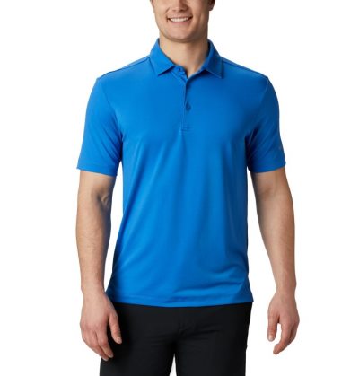 Polos Columbia Omni-Wick™ Drive Polo Masculino Azul Marinho Azuis Portugal | 155835-F7VN