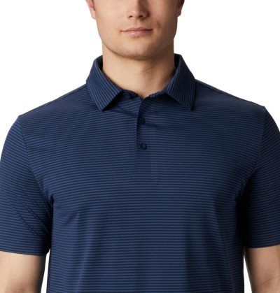 Polos Columbia Omni-Wick™ One Swing Polo Masculino Azul Marinho Portugal | 164810-AUZD