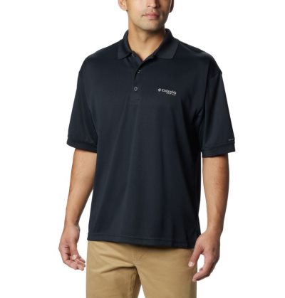 Polos Columbia PFG Perfect Cast™ Polo Masculino Pretas Portugal | 160471-BG5D