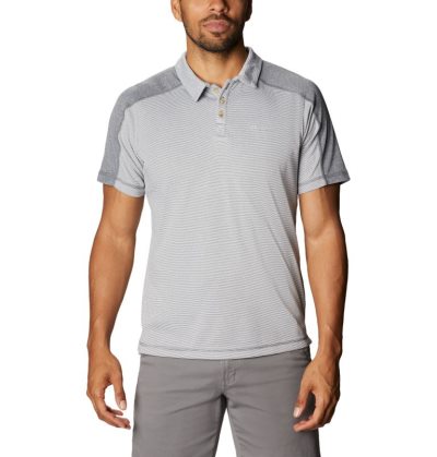 Polos Columbia Summit View™ Polo Masculino Cinzentas Escuro Portugal | 111311-RG0U