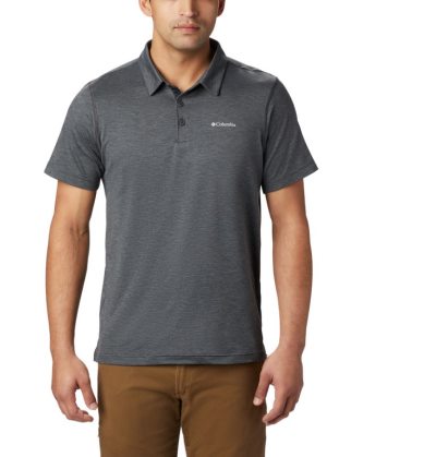 Polos Columbia Tech Trilha™ Polo Masculino Cinzentas Escuro Portugal | 190388-RDUS