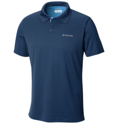 Polos Columbia Utilizer™ Camisa Polo Masculino Azul Marinho Portugal | 142755-WRF7