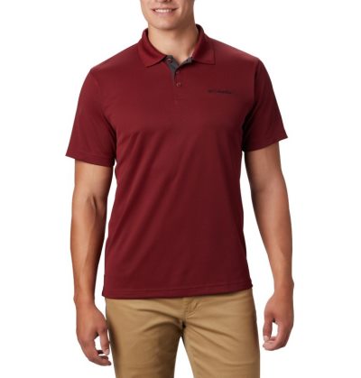 Polos Columbia Utilizer™ Camisa Polo Masculino Vermelhas Portugal | 147473-D769