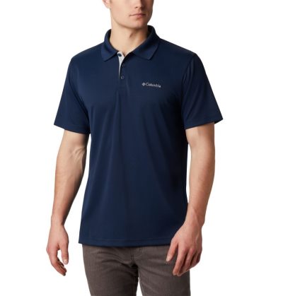 Polos Columbia Utilizer™ Camisa Polo Masculino Azul Marinho Portugal | 164367-PK2M