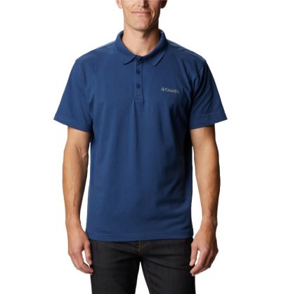 Polos Columbia Wingard™ II Solid Pique Polo Masculino Azul Marinho Portugal | 194035-F8Z1