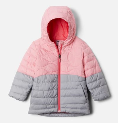 Casaco Puffer Columbia Humphrey Hills™ Casaco Puffer Criança Rosa Cinzentas Portugal | 118712-8N34