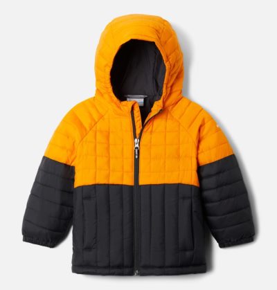 Casaco Puffer Columbia Humphrey Hills™ Casaco Puffer Criança Laranja Cinzentas Escuro Portugal | 189716-BI5U