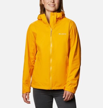 Capa De Chuva Columbia EvaPOURation™ Jaqueta Feminino Luz Douradas Portugal | 101392-FQ3Q