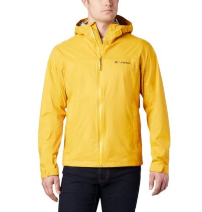 Capa De Chuva Columbia EvaPOURation™ Omni-Tech™ Jaqueta Masculino Luz Douradas Portugal | 152808-UDQS