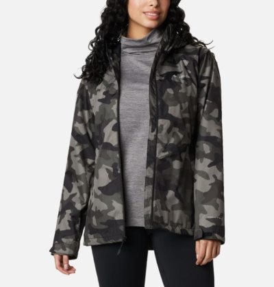 Capa De Chuva Columbia Inner Limits™ II Jaqueta Feminino Pretas Camufladas Portugal | 151627-38ZU