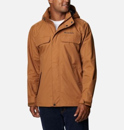 Capa De Chuva Columbia Oak Springs™ II Jaqueta Masculino Marrom Portugal | 145099-45IC