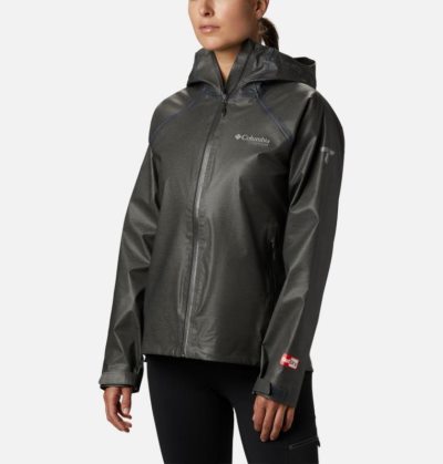 Capa De Chuva Columbia OutDry Ex™ Reign™ Jaqueta Feminino Cinzentas Escuro Portugal | 140613-I836