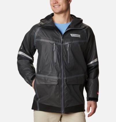 Capa De Chuva Columbia PFG Force XII™ OutDry™ Extreme Jaqueta Masculino Azul Marinho Portugal | 161639-G1VP