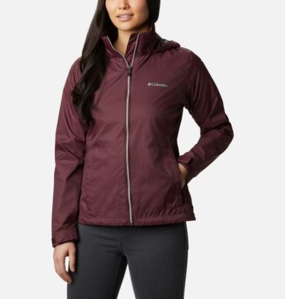 Capa De Chuva Columbia Switchback™ III Jaqueta Feminino Vermelhas Escuro Portugal | 166612-KZMC