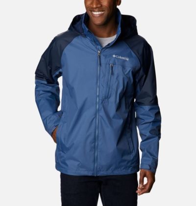 Capa De Chuva Columbia Watertight™ Trek Jaqueta Masculino Azuis Azul Marinho Portugal | 156364-R0X8