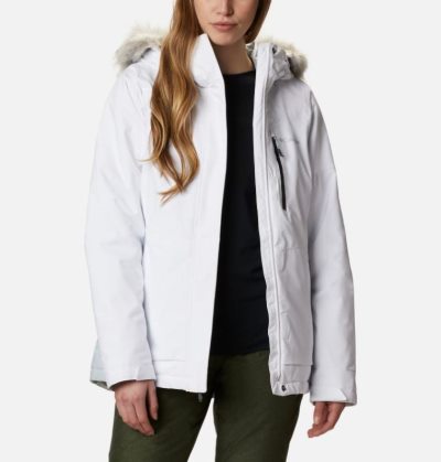 Jaqueta De Esqui Columbia Ava Alpine™ Jaqueta Isolada Feminino Branco Luz Cinzentas Portugal | 113817-VXEW