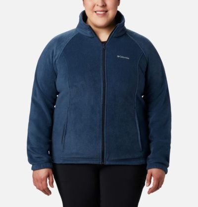 Jaqueta De Primavera Columbia Benton Springs™ Full Zip Feminino Azul Marinho Portugal | 117322-Q6SH