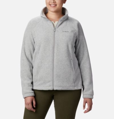 Jaqueta De Primavera Columbia Benton Springs™ Full Zip Feminino Luz Cinzentas Portugal | 158502-JGR4