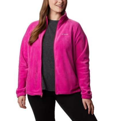 Jaqueta De Primavera Columbia Benton Springs™ Full Zip Feminino Fucsia Portugal | 178424-VBMY