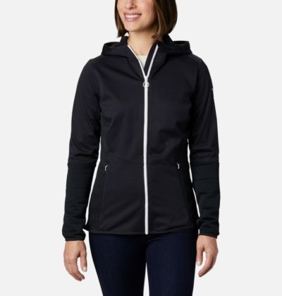 Jaqueta De Primavera Columbia Roffe Ridge™ Windblock Full Zip Jaqueta Feminino Pretas Portugal | 158063-86KO