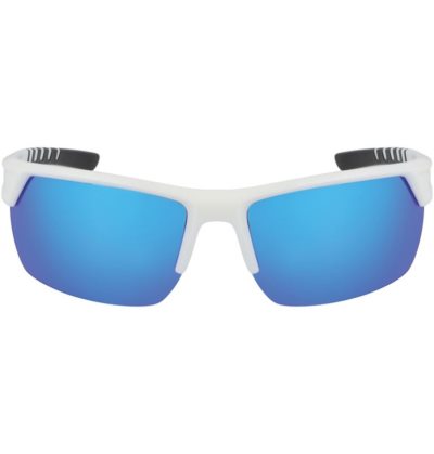 Óculos De Sol E Óculos De Proteção Columbia Peak Racer Sunglasses Masculino Branco Azuis Portugal | 162615-LWU4