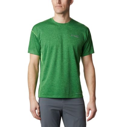 Camisetas Columbia Irico™ Knit Curta Sleeve Crew Masculino Verdes Portugal | 123040-1LC9