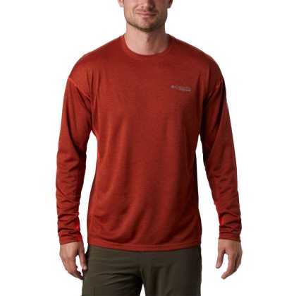 Camisetas Columbia Irico™ Knit Long Sleeve Crew Neck Shirt Masculino Vermelhas Portugal | 151011-CNVC