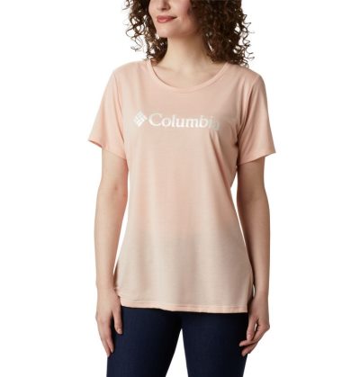 Camisetas Columbia Lava Lake™ II T-Shirt Feminino Luz Coral Portugal | 138342-94Z3